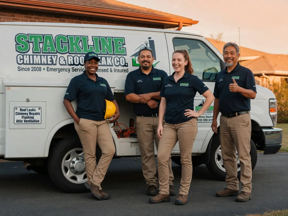 Chimney flashing repair company in Kiowa, KS